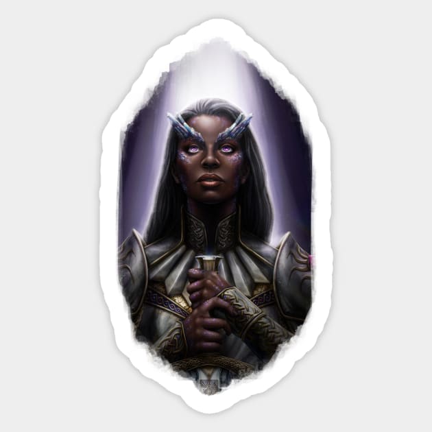 Crystal Paladin (Original Look) Sticker by Art of Ariel Burgess